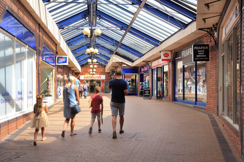 The Maltings Shopping Centre Ross-on-Wye Hertfordshire