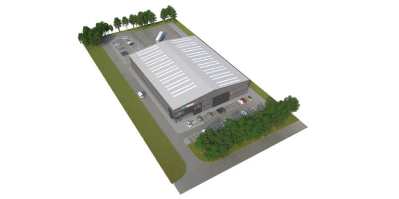 wrexham industrial estate Unit 72B New Build Industrial Unit/Warehouse