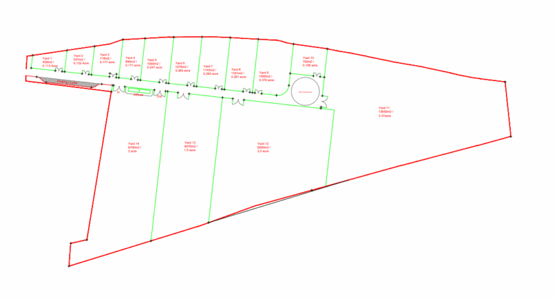Site plan of Gateway 100 Widnes